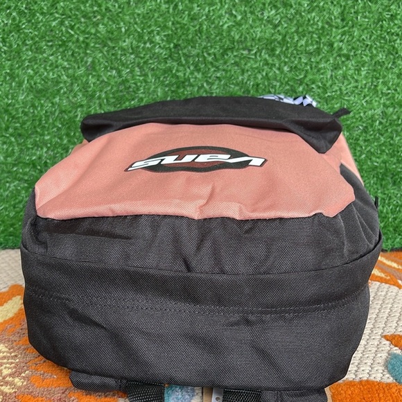 Vans Off The Wall Women's Street Sport Realm Backpack Bag - Rose Pink/Checkered - Picture 5 of 16